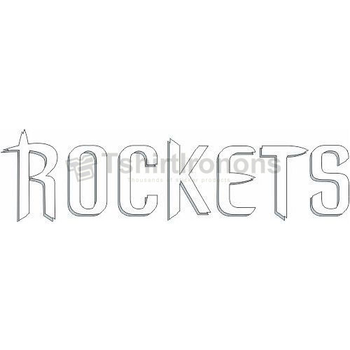 Houston Rockets T-shirts Iron On Transfers N1026